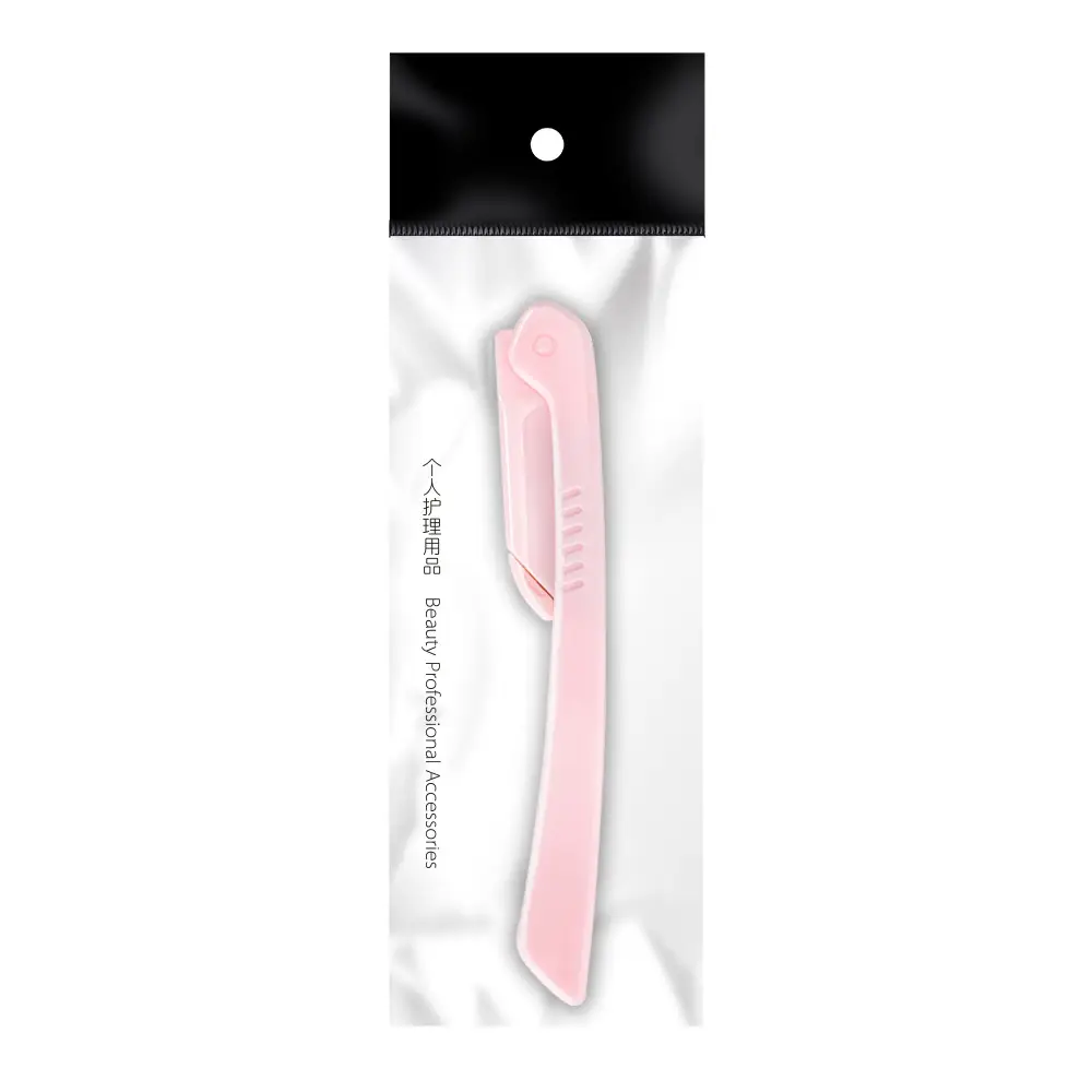 Black Macro Protection Eyebrow Scraping Razor - Image 2