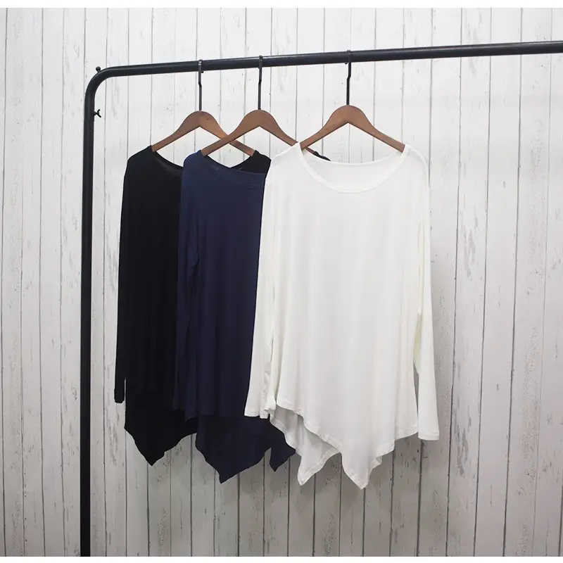 Women Black Loose T-Shirt Medium Size