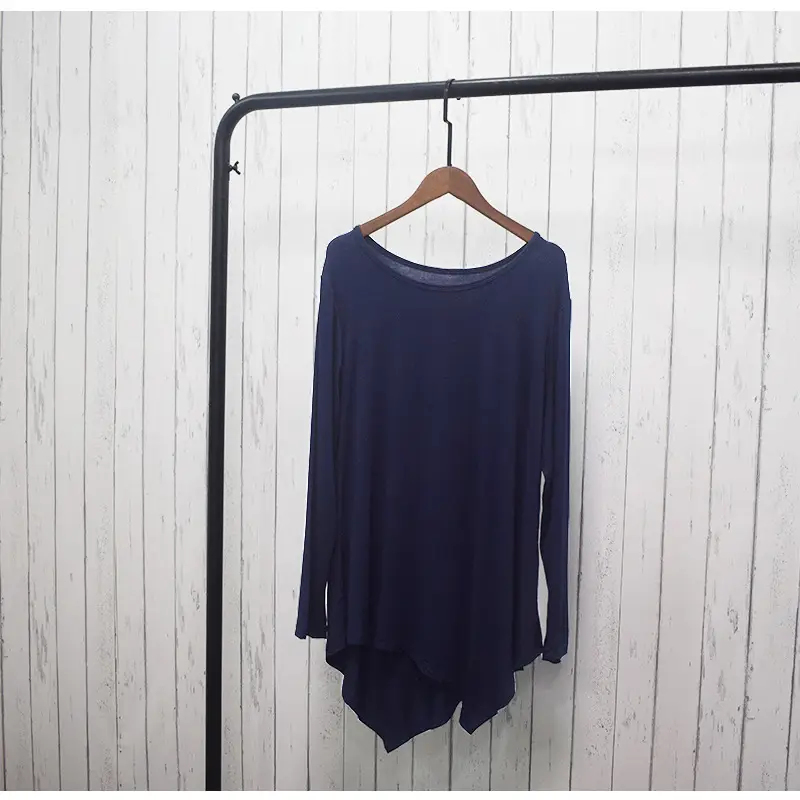 Women Black Loose T-Shirt Medium Size