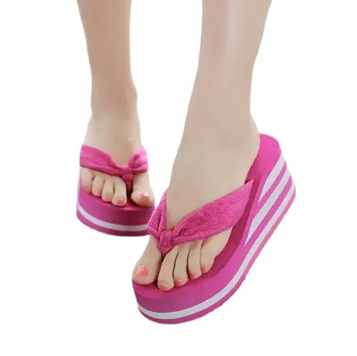 Women Black Leopard Print Wedge Sandals - Image 8