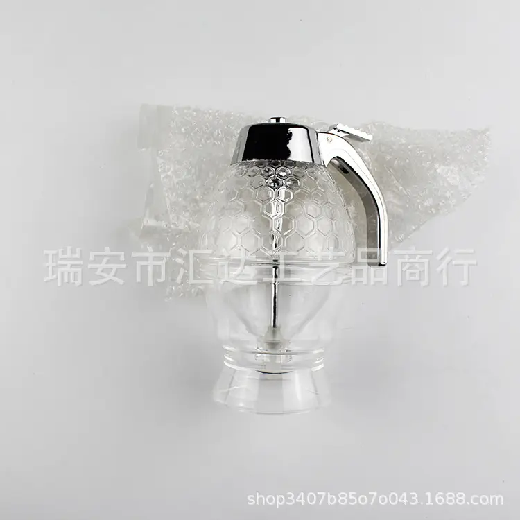 Acrylic Honey Jar Dispenser with Screw - Image 3