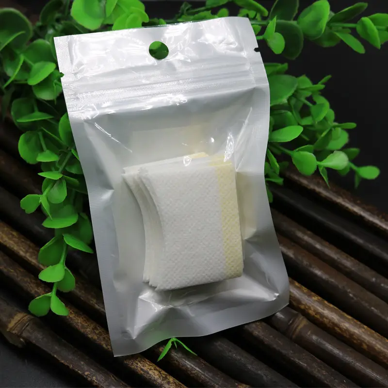Cotton Eyelash Removal Pads for Eye Irritation Prevention - Image 3