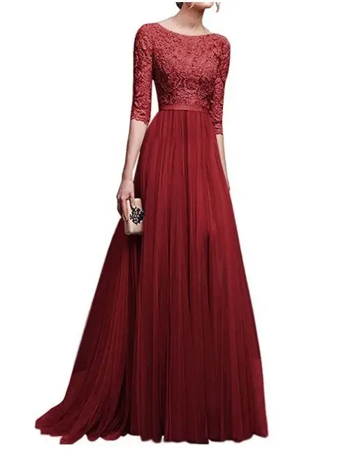 Chiffon Evening Gowns for Women in Multiple Colors — feature 4