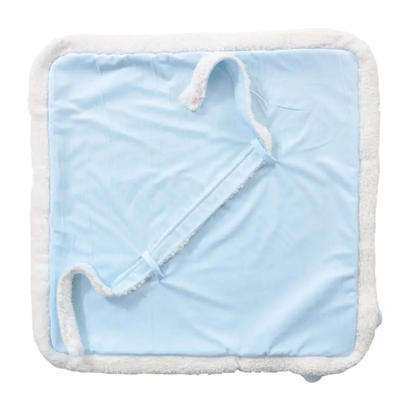Pink Cloud Baby Swaddle Blanket with Lamination - Image 9