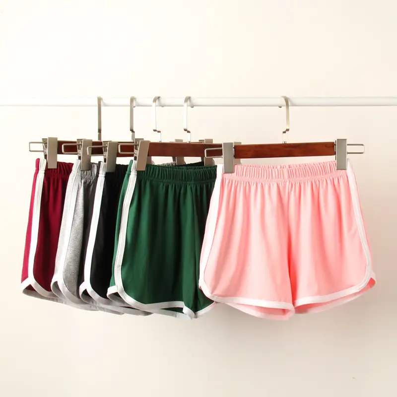 Women's Black Casual Shorts with White Trim 2021 - Image 11