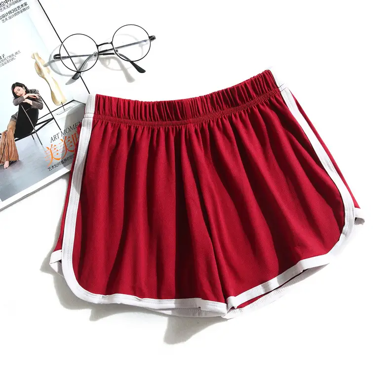 Women's Black Casual Shorts with White Trim 2021 — feature 24