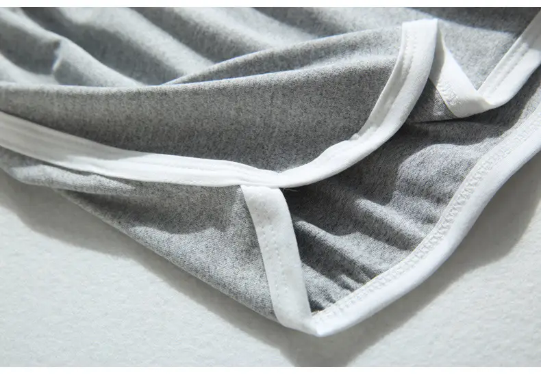 Women's Black Casual Shorts with White Trim 2021 — feature 30
