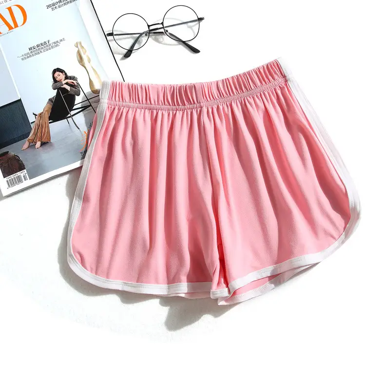 Women's Black Casual Shorts with White Trim 2021 — feature 35