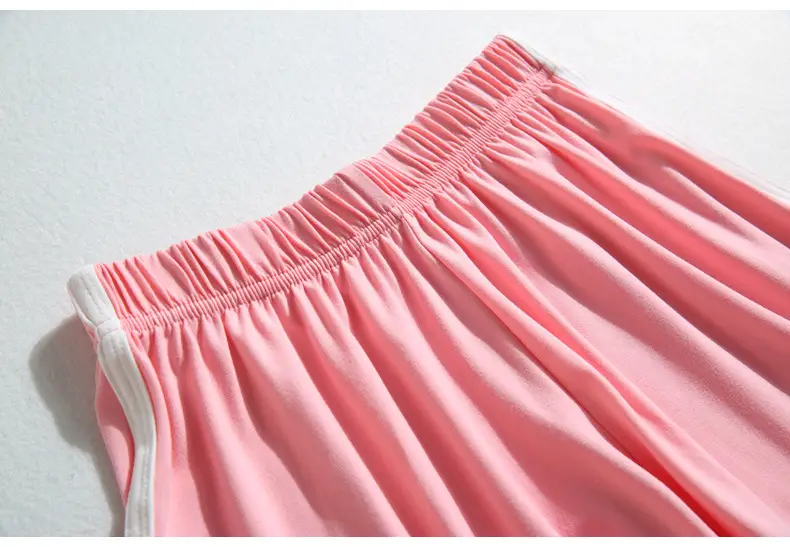 Women's Black Casual Shorts with White Trim 2021 — feature 36