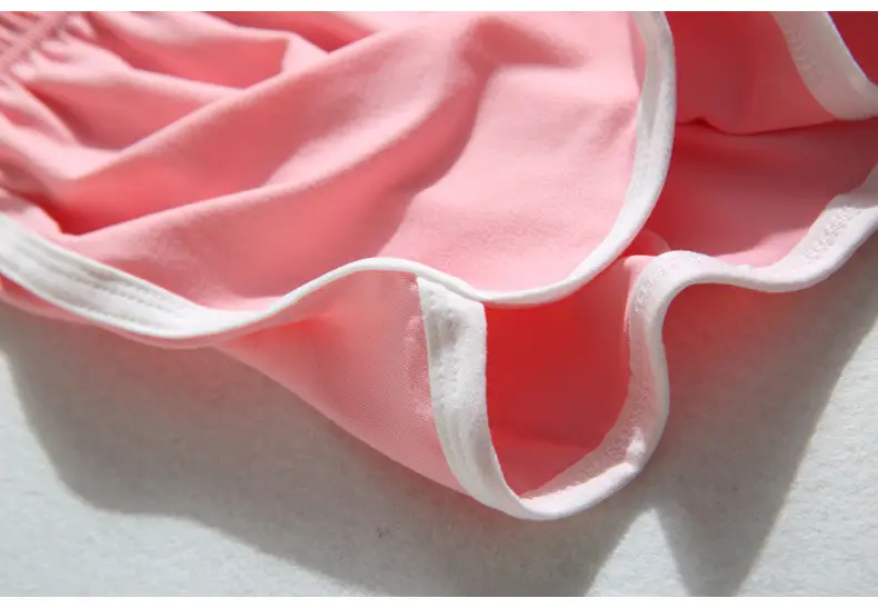 Women's Black Casual Shorts with White Trim 2021 — feature 38