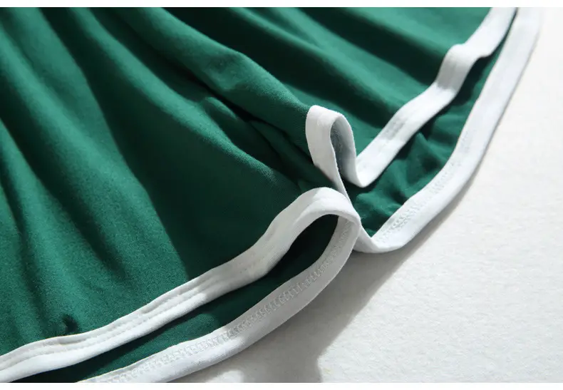 Women's Black Casual Shorts with White Trim 2021 — feature 42