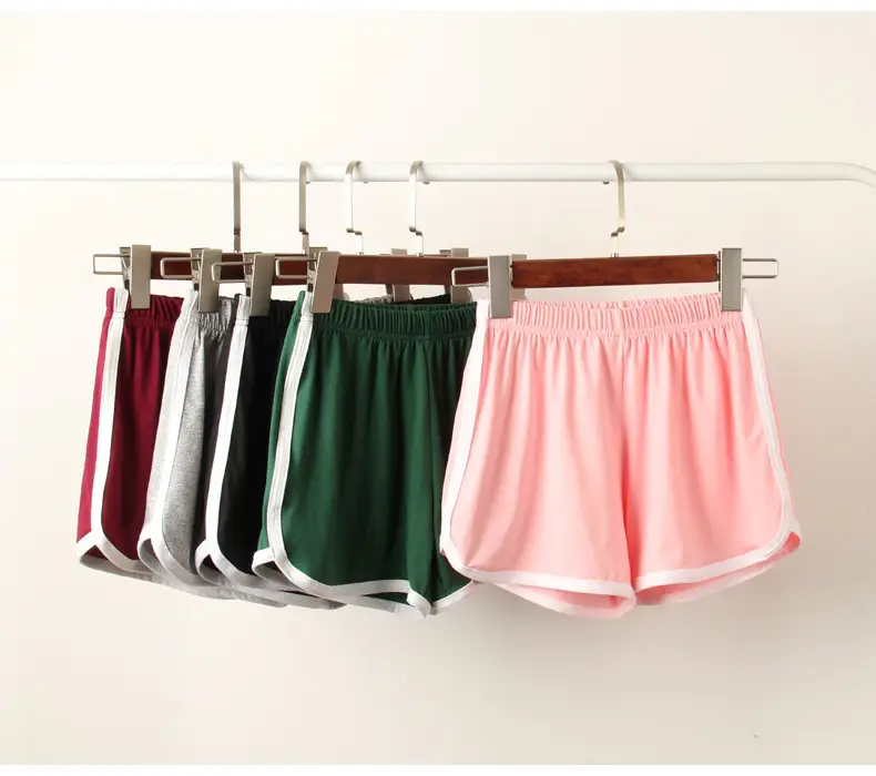 Women's Black Casual Shorts with White Trim 2021 — feature 45