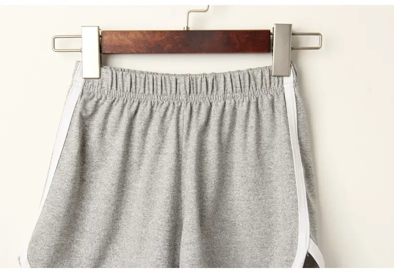 Women's Black Casual Shorts with White Trim 2021 — feature 61