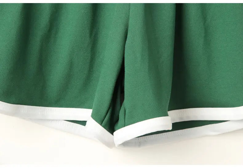 Women's Black Casual Shorts with White Trim 2021 — feature 66