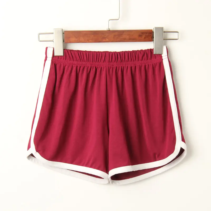 Women's Black Casual Shorts with White Trim 2021 - Image 5