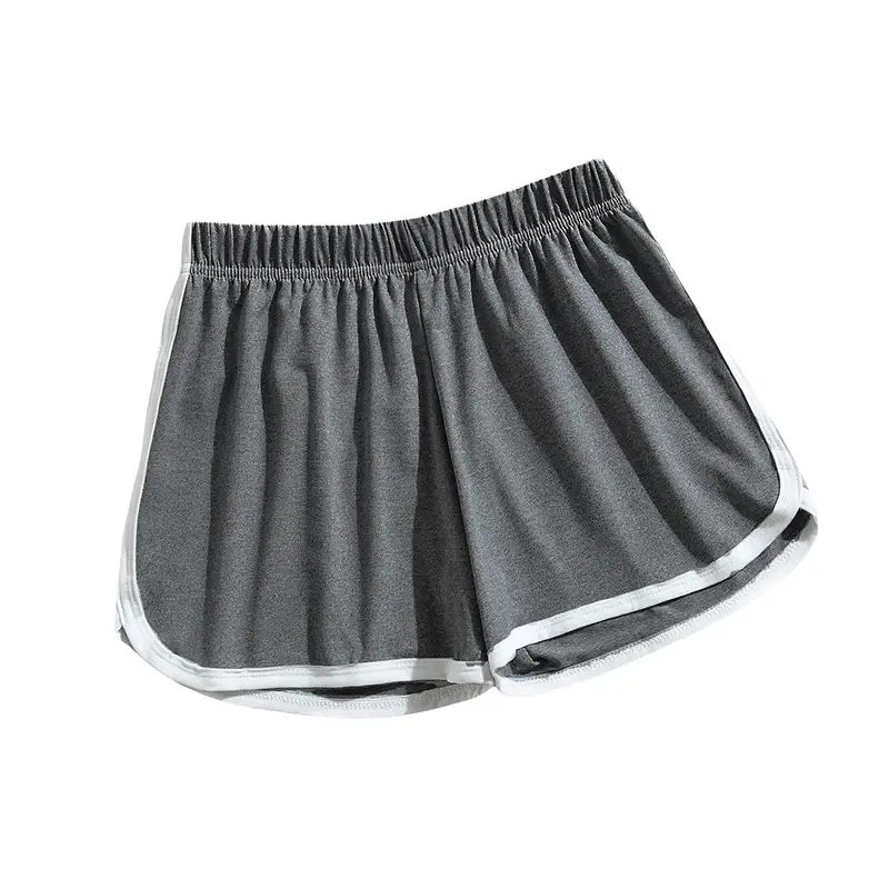 Women's Black Casual Shorts with White Trim 2021 - Image 9
