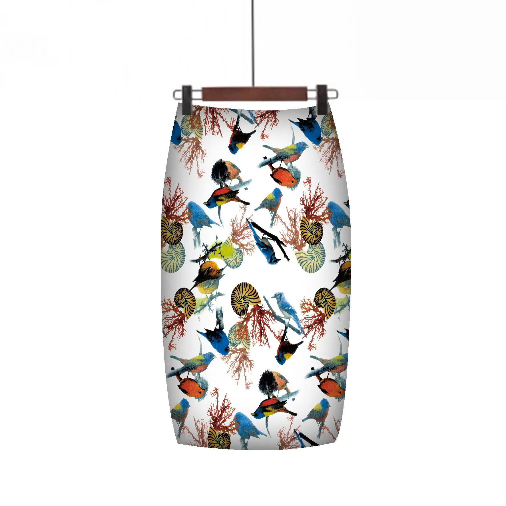 Digital Print Hip Hug Women Skirt Pink Leopard Print - Image 25