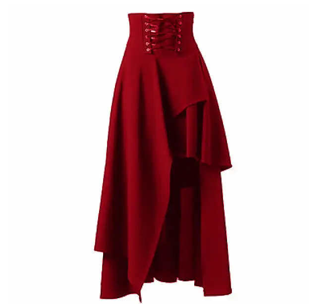 Gothic Strap Long Dress Brown Lolita Style