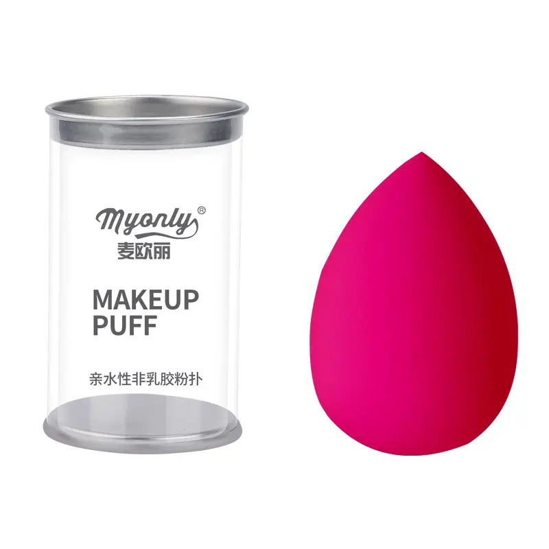 Maioli Water-Based Makeup Puff Pink Egg Shape