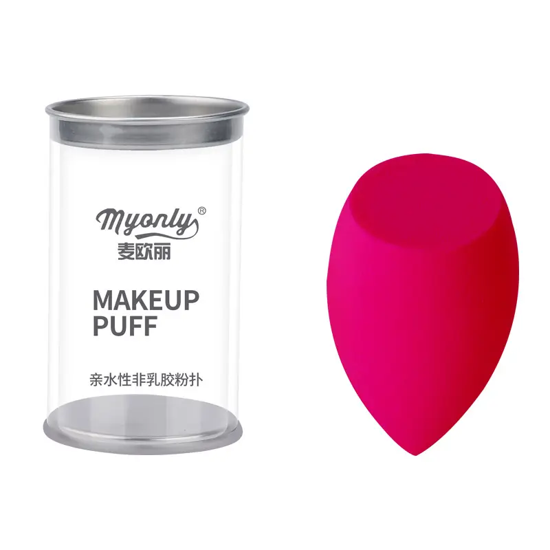 Maioli Water-Based Makeup Puff Pink Egg Shape