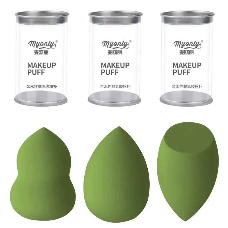 Maioli Water-Based Makeup Puff Pink Egg Shape