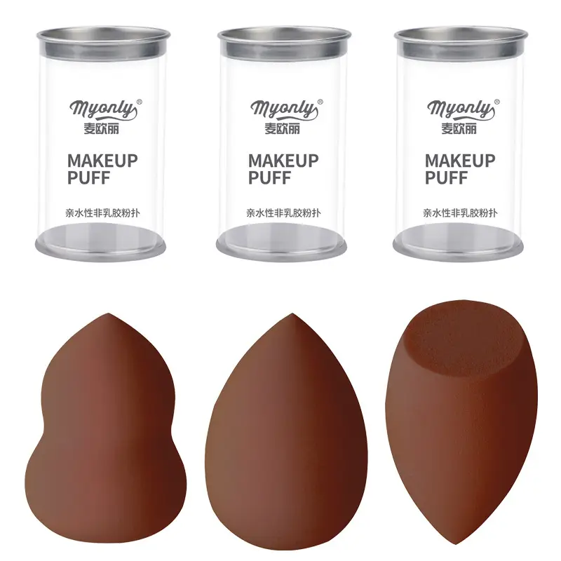 Maioli Water-Based Makeup Puff Pink Egg Shape