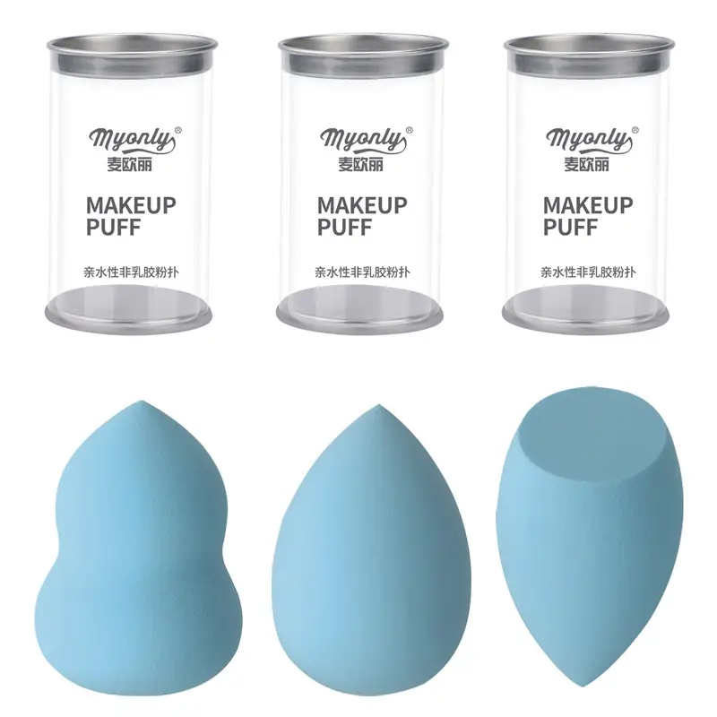 Maioli Water-Based Makeup Puff Pink Egg Shape
