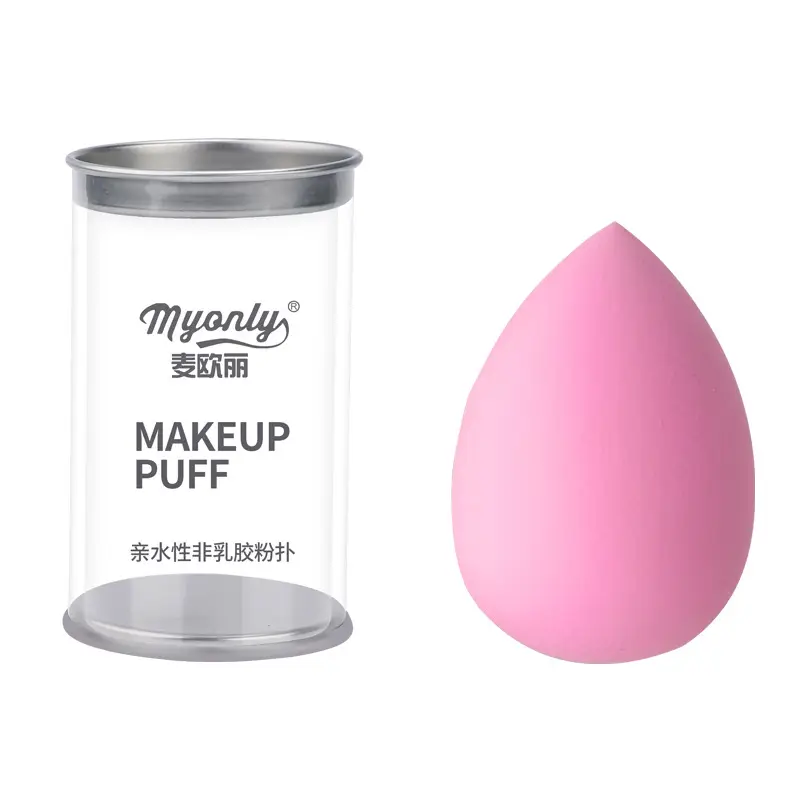 Maioli Water-Based Makeup Puff Pink Egg Shape