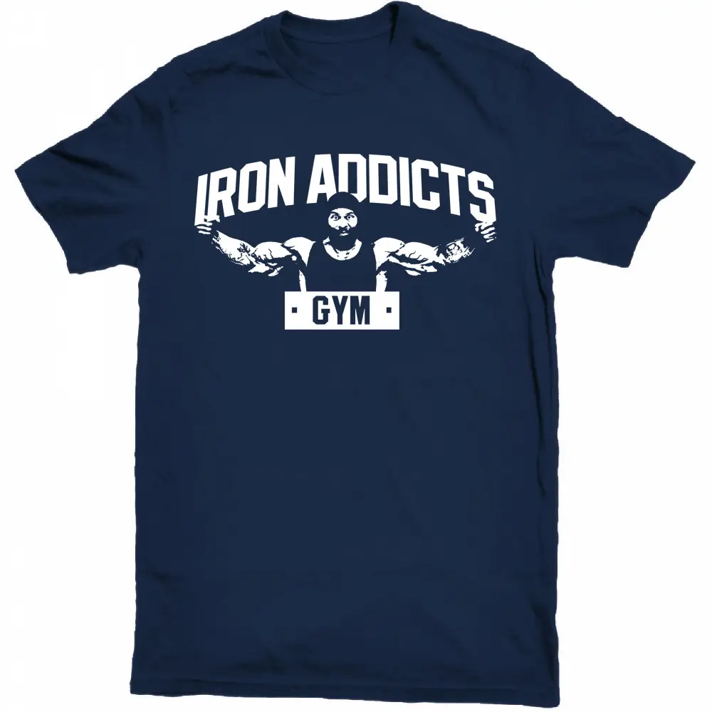 Iron Addicts Gym Men Maroon T-Shirt 2018
