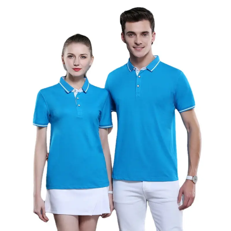 Men White Polo Shirt with Logo Embroidery - Image 12