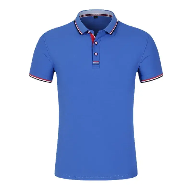 Men Women Copper Ammonia Polo Shirt with Double Beads - Image 13