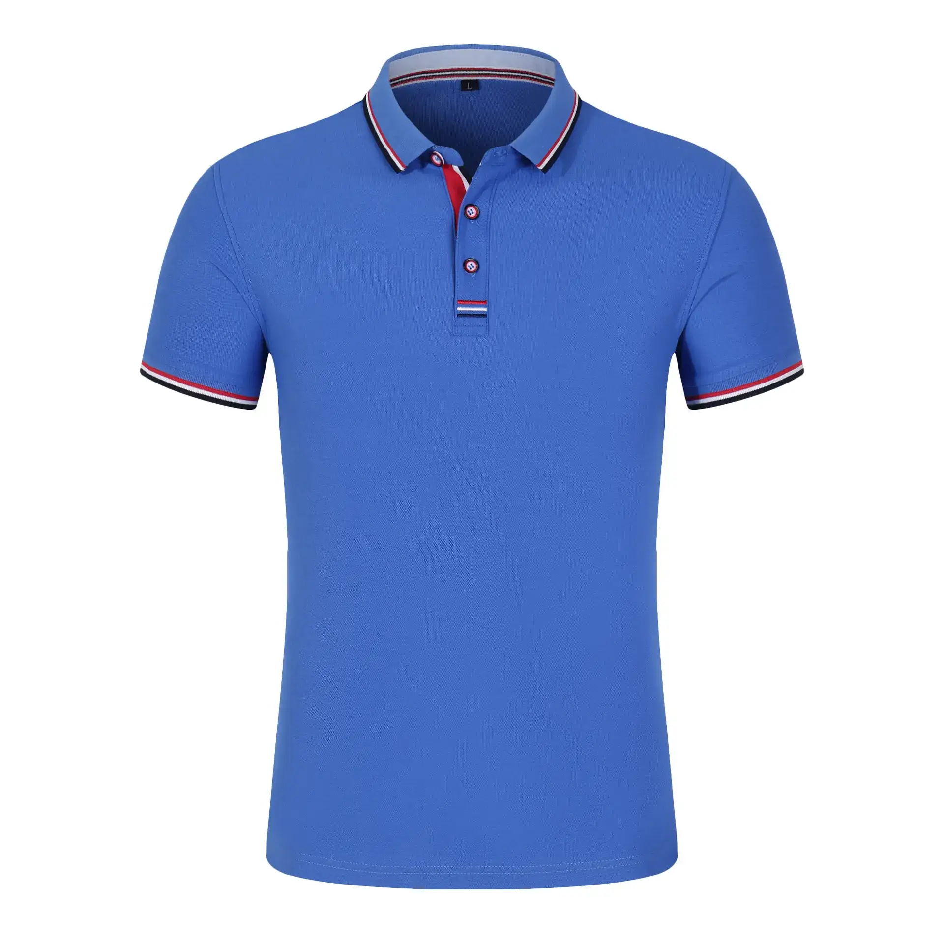 Men Women Copper Ammonia Polo Shirt with Double Beads - Image 10