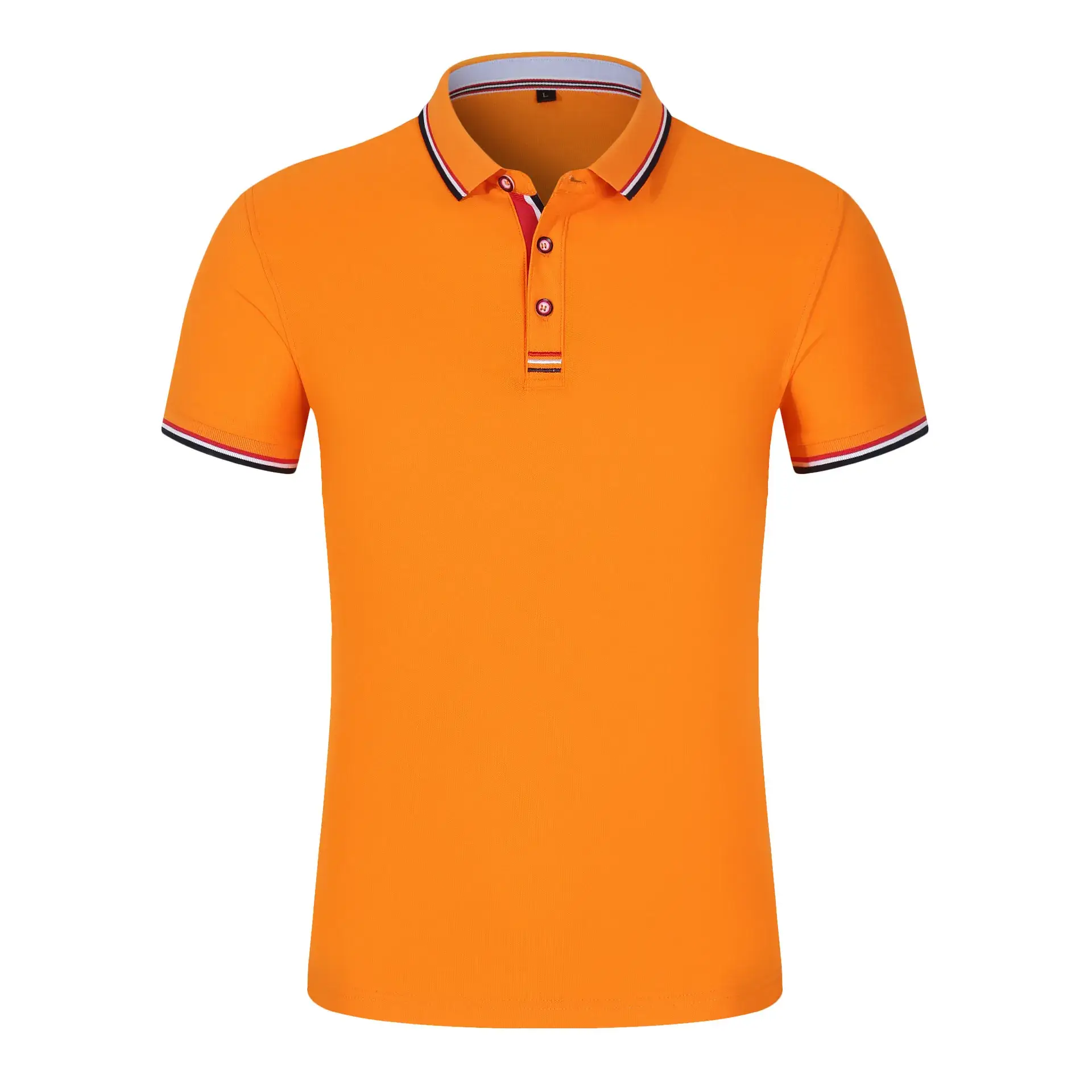 Men Women Copper Ammonia Polo Shirt with Double Beads - Image 8