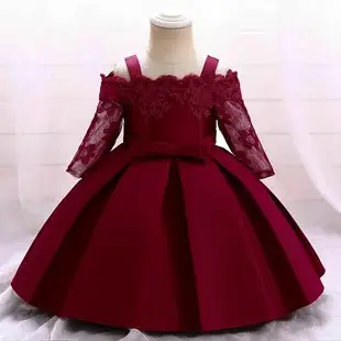 Baby Princess Dress Pink Floral One Year Old — feature 17