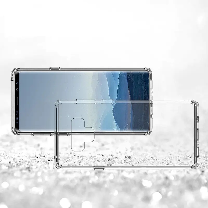 Samsung Note 9 S9 Plus Transparent Tpu Anti-Fall Cover - Image 6