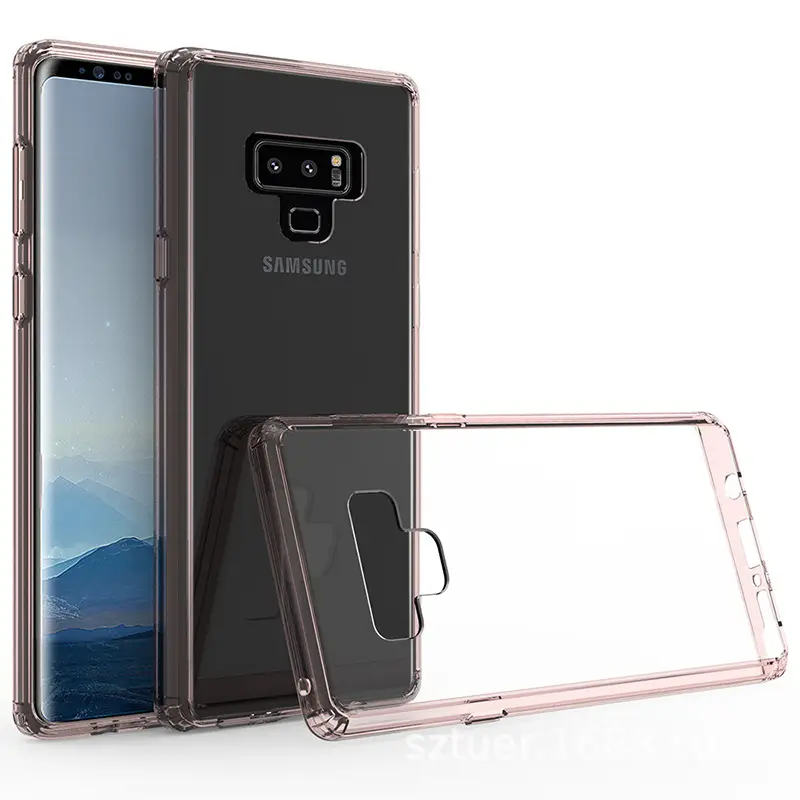 Samsung Note 9 S9 Plus Transparent Tpu Anti-Fall Cover - Image 3