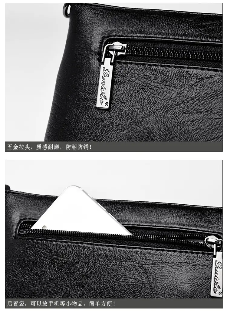 Black Embroidered Coin Clutch Bag for Women — feature 22