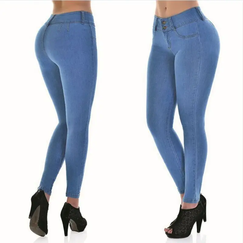 Women Skinny Jeans 2022 New Trendy Style Amazon Slim Fit - Image 3