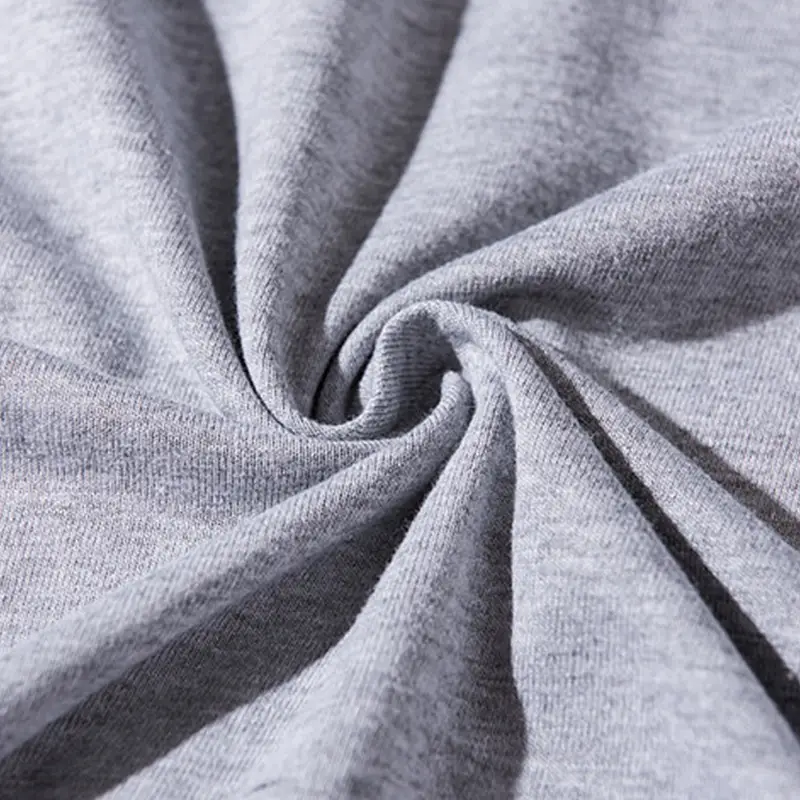 Men Grey Cotton T-Shirt Dovetail Base Round Neck - Image 5