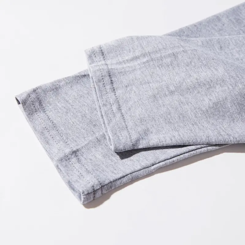 Men Grey Cotton T-Shirt Dovetail Base Round Neck - Image 7