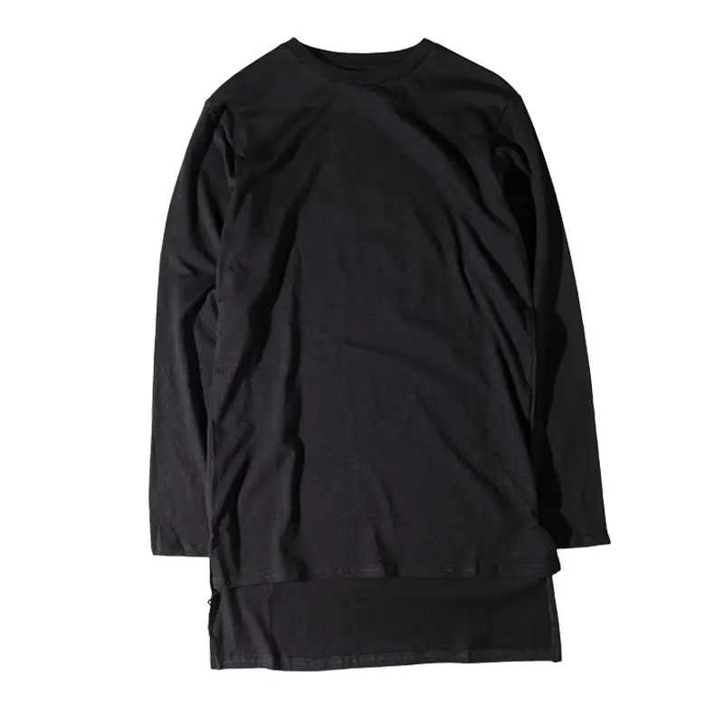 Men Grey Cotton T-Shirt Dovetail Base Round Neck - Image 3