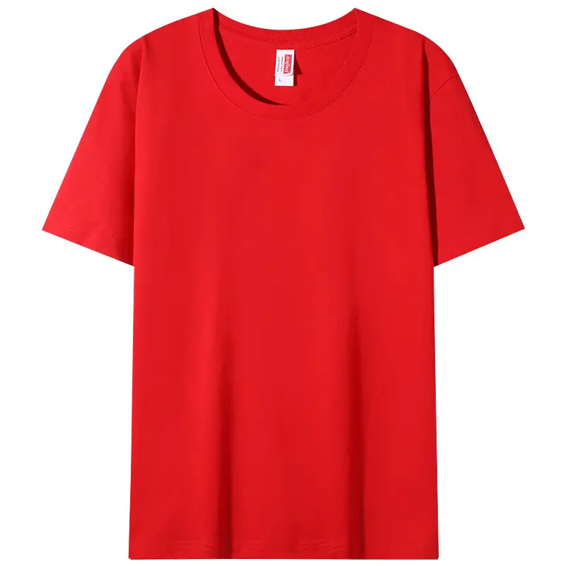 Men Grey Cotton T-Shirt Round Neck Short Sleeve - Image 18