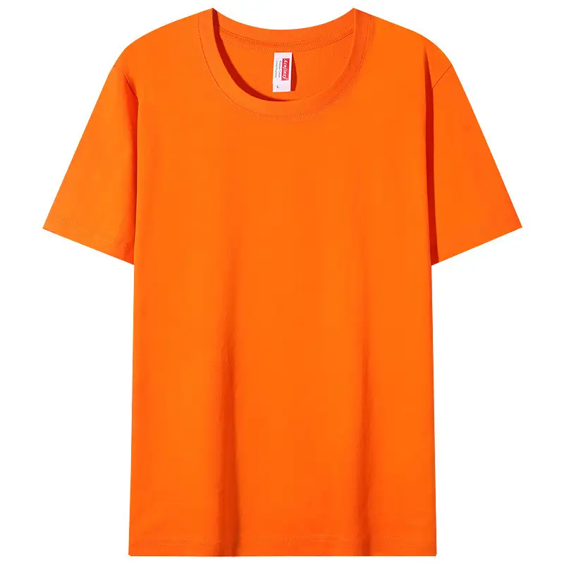 Men Grey Cotton T-Shirt Round Neck Short Sleeve - Image 10