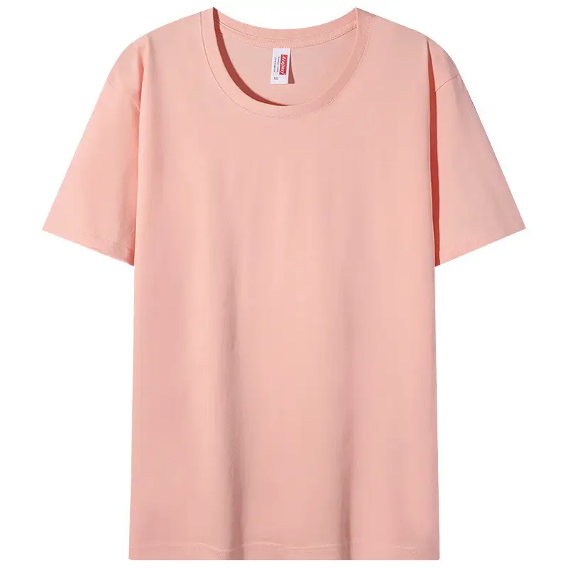 Men Grey Cotton T-Shirt Round Neck Short Sleeve - Image 11