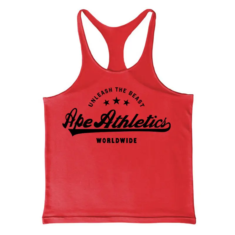 Blue Cross-Border APE Men's Fitness Vest - Image 3