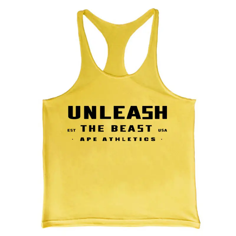 APE Athletics Unleash Black I-Shaped Vest for Men - Image 2