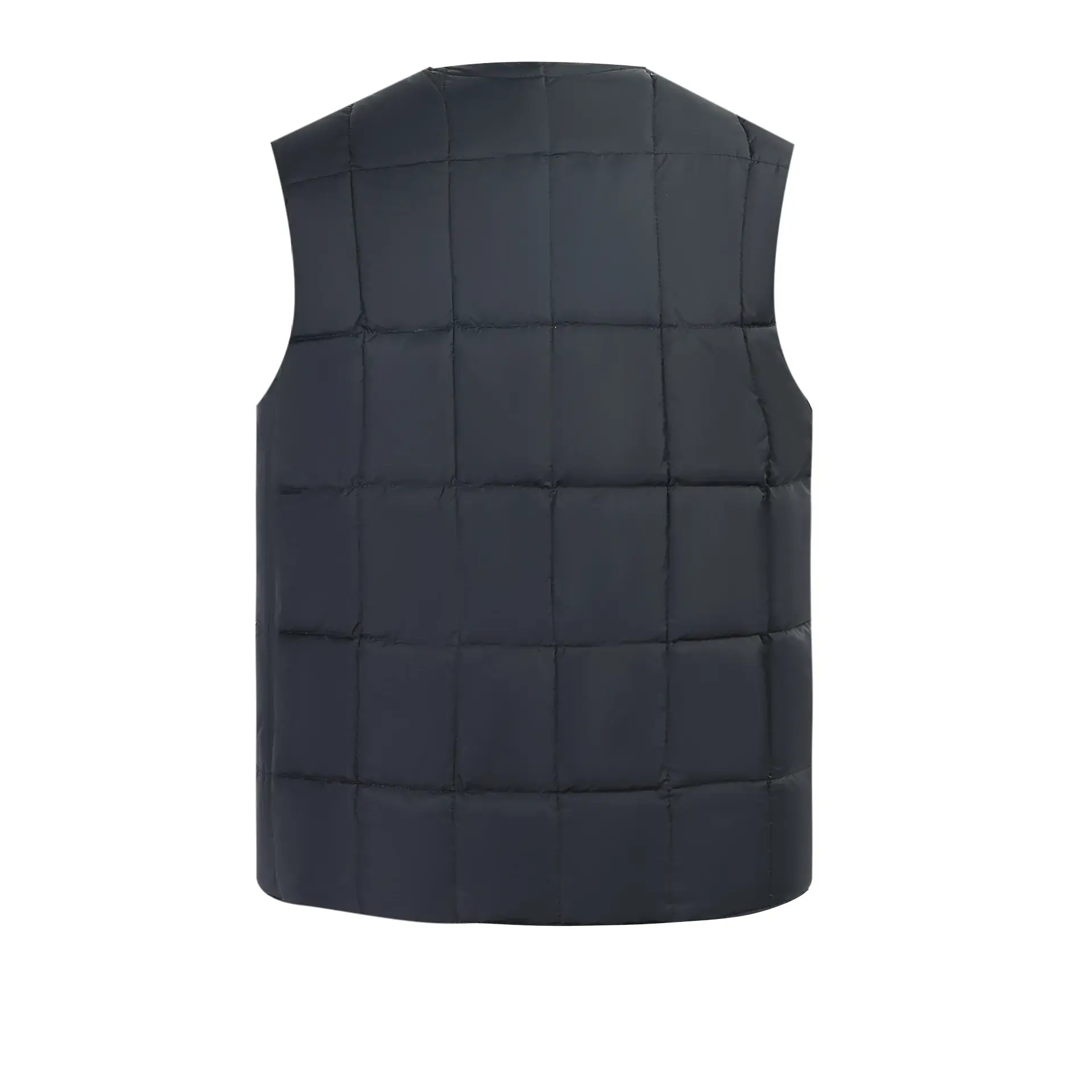 Black Duck Down Vest for Men Winter Warmth - Image 7