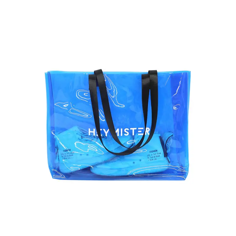 Summer Women's High-end Jelly Tote Bag Large Capacity