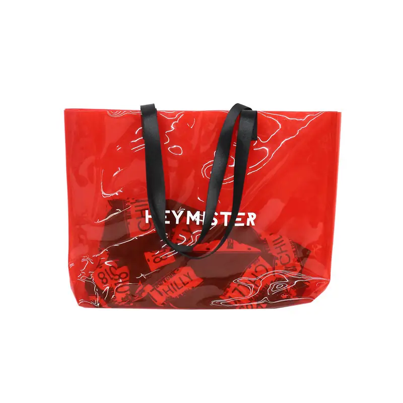 Summer Women's High-end Jelly Tote Bag Large Capacity