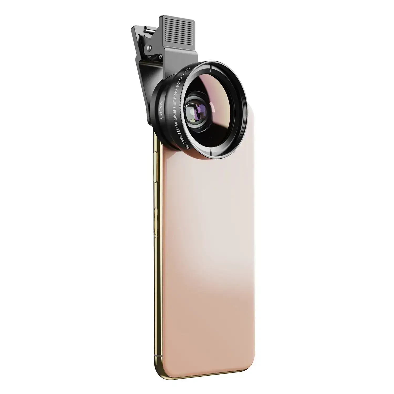 2-in-1 Macro Lens Set for Mobile Phone 0.45x Ultra Wide Angle - Image 4